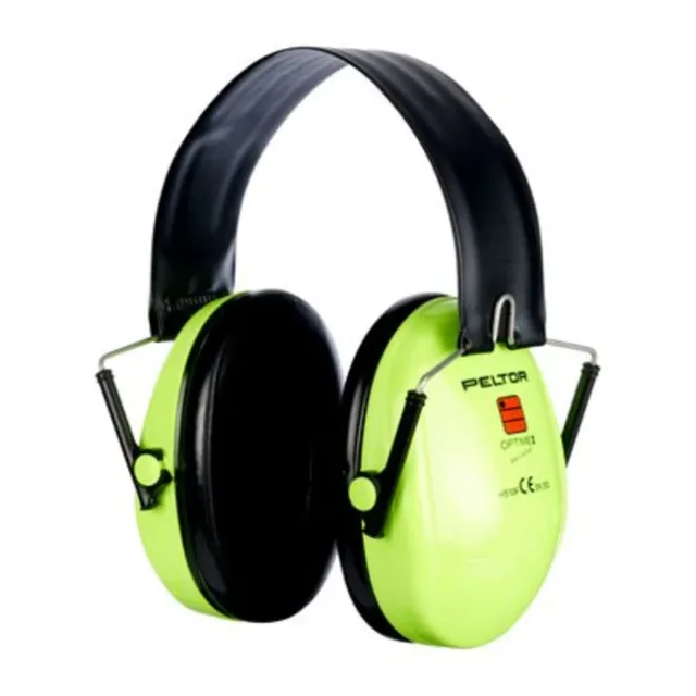 3M™ PELTOR™ Optime™ I Gehoorkappen, Hi-Viz, hoofdband, H510A