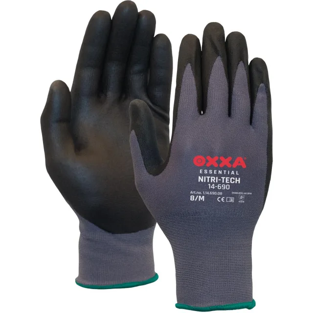 OXXA Nitri-Tech 14-690,zwart/grijs