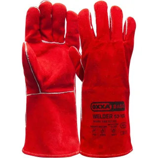 OXXA Welder 53-122, splitleder, rood
