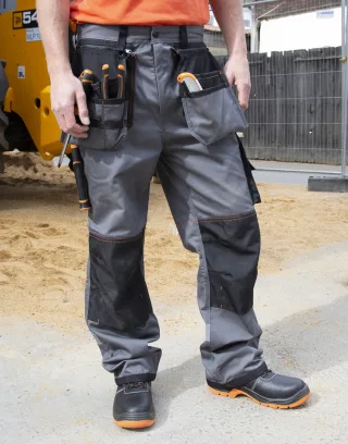 X-OVER Heavy Trouser Grijs/Zwart