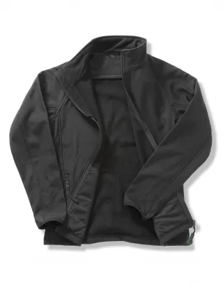 Printable Softshell Jacket Zwart