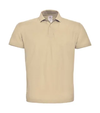 ID.001 Piqué Polo Shirt Zand