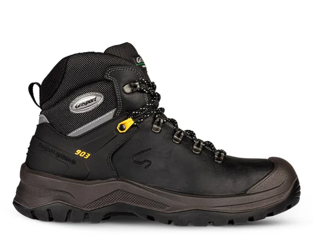 Veiligheidsschoen Grisport 903L var 21 S3 Hoog Zwart