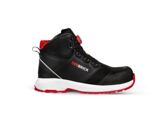 Veiligheidsschoen Redbrick Pulse Speed S3 Hoog Zwart Zwart