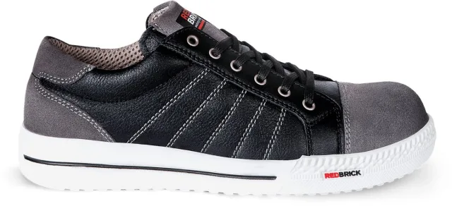 Veiligheidsschoen Redbrick Slate S3 Laag Zwart/Grijs